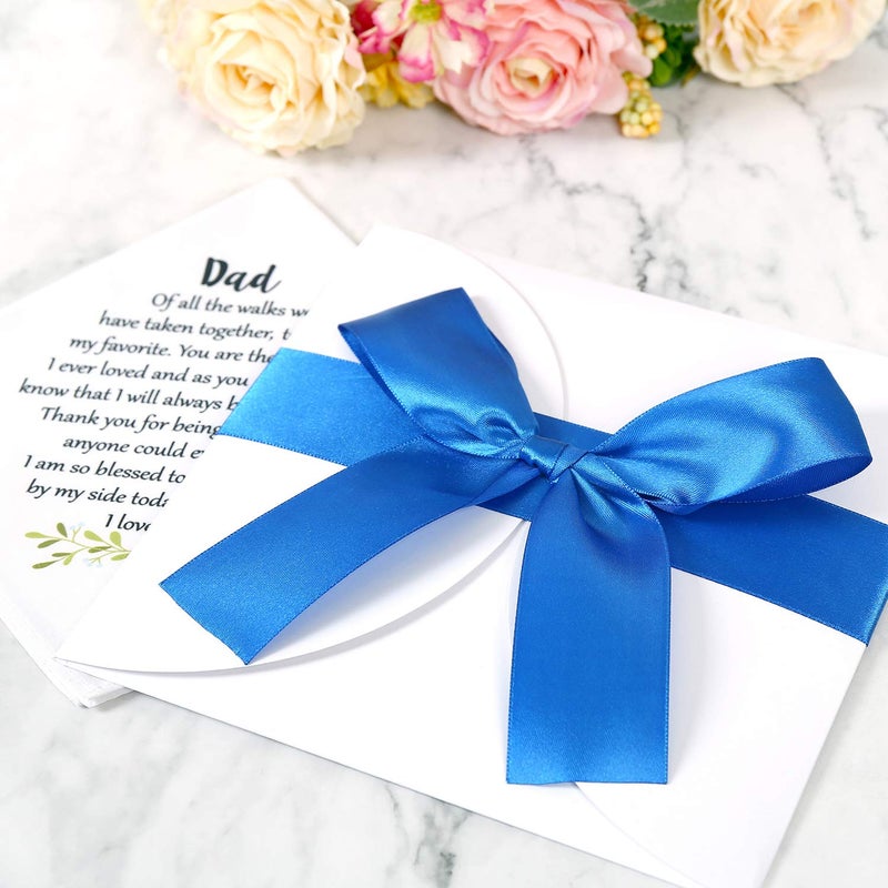 TRULIVA Father's Wedding Hankie - Keepsake for Dad from Daughter - Image 4
